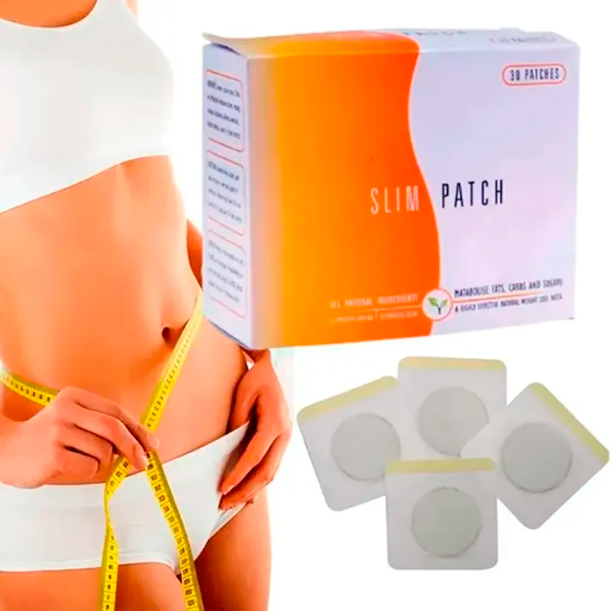Slim Patch 10 Unidades Para Adelgazar Redudir Peso