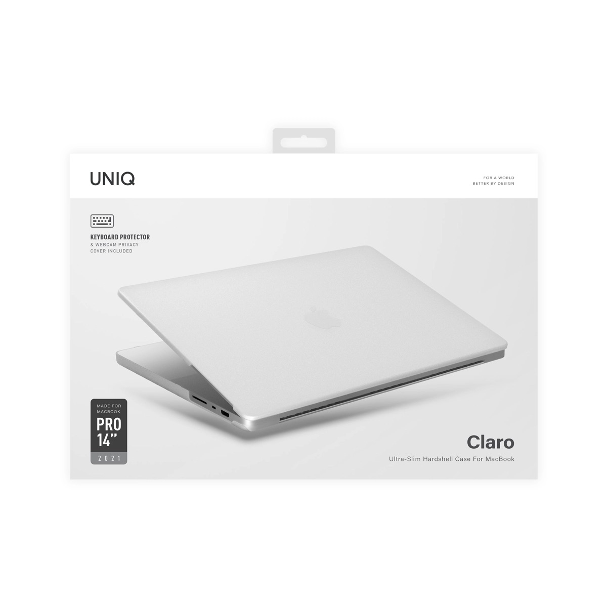 Carcasa Ultra Delgada Para Macbook Pro 2021 14 Claro Uniq