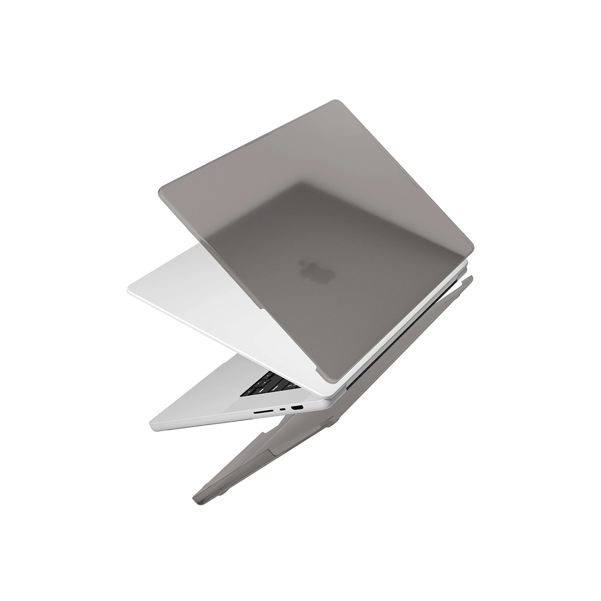 Carcasa Ultra Delgada Macbook Pro 2021 16 Gris Claro Uniq