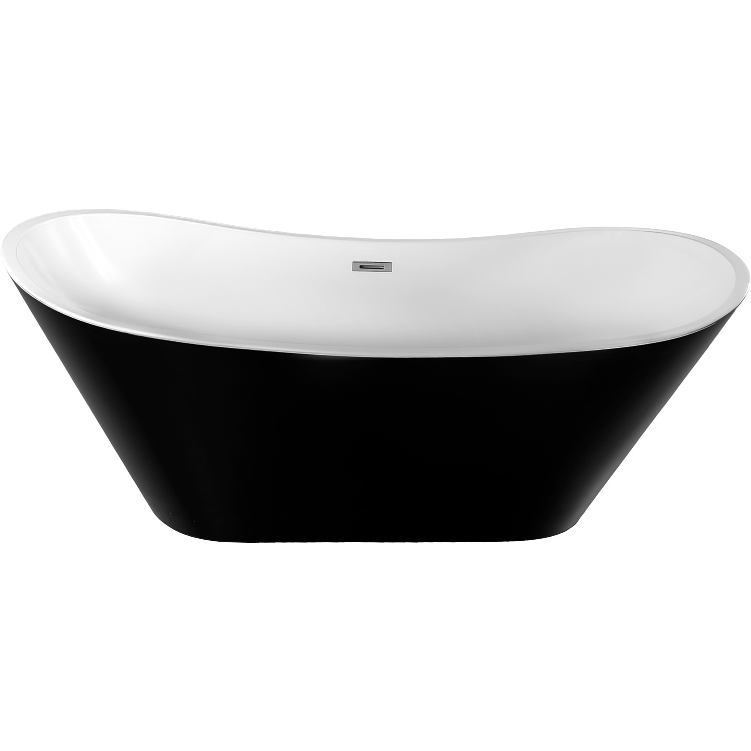 Tina Baño Fibra De Vidrio Bañera Lujo Teseo 170 X 72 X 70 Cm