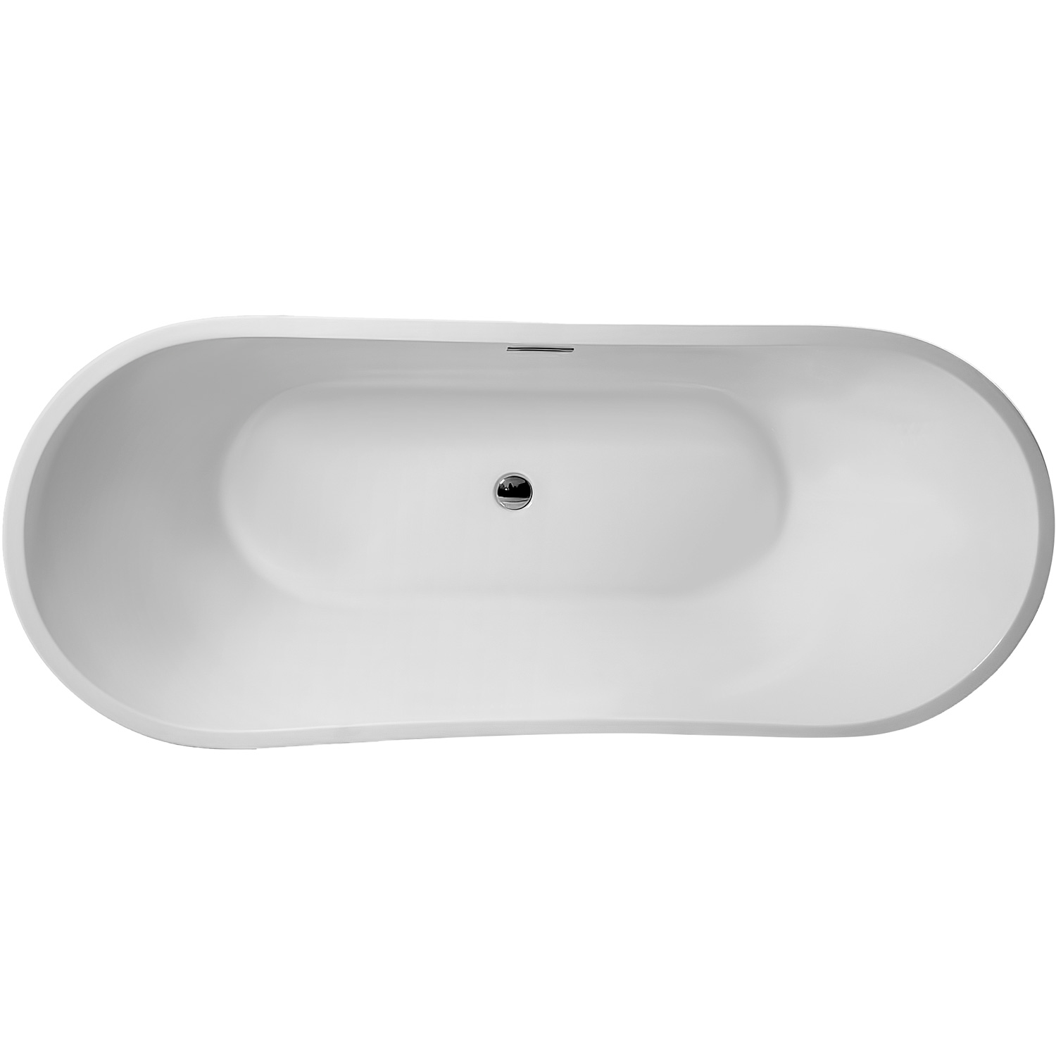 Tina Baño Fibra De Vidrio Bañera Lujo Teseo 170 X 72 X 70 Cm