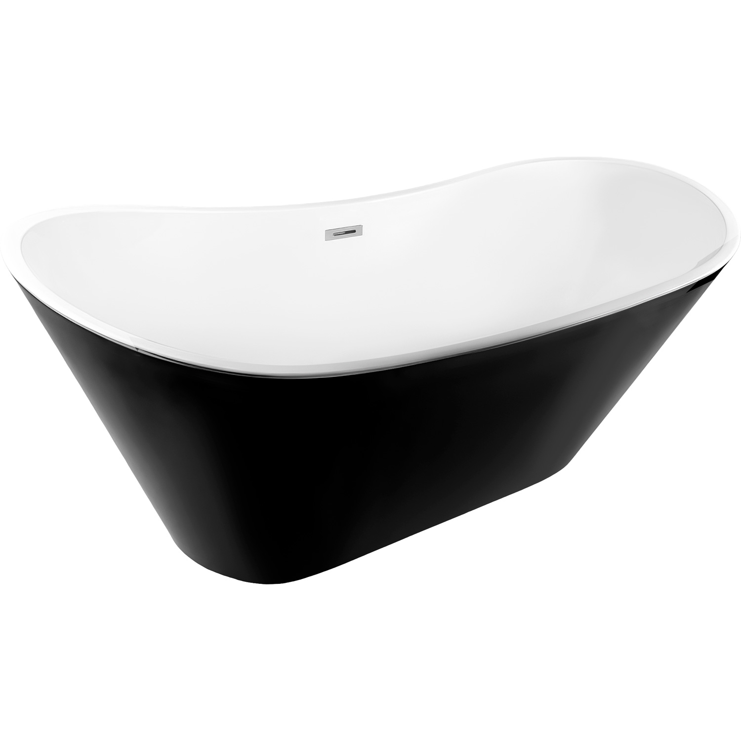 Tina Baño Fibra De Vidrio Bañera Lujo Teseo 170 X 72 X 70 Cm