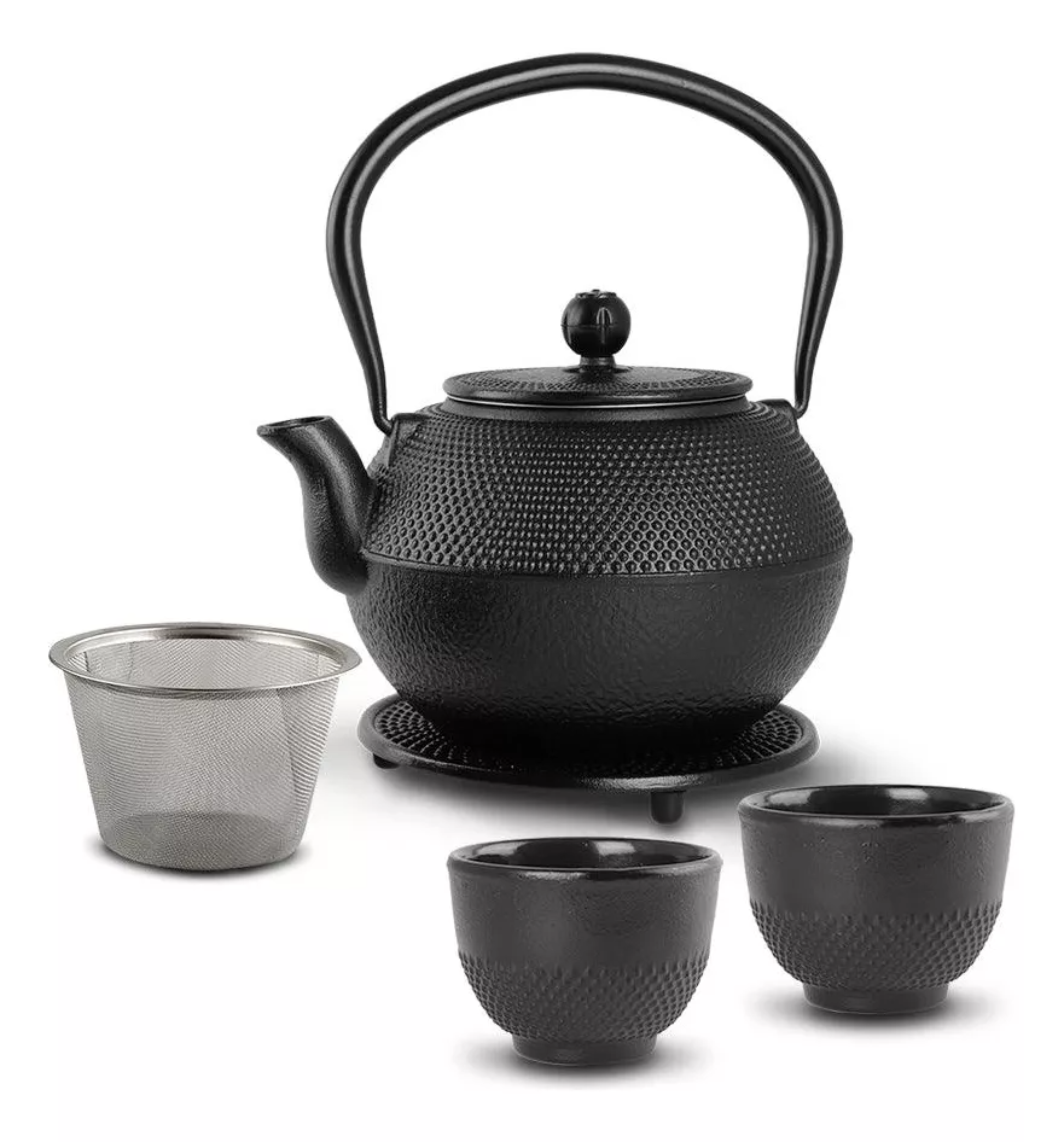 Tetera Japonesa De Hierro Fundido Con Infusor Acero Redlemon