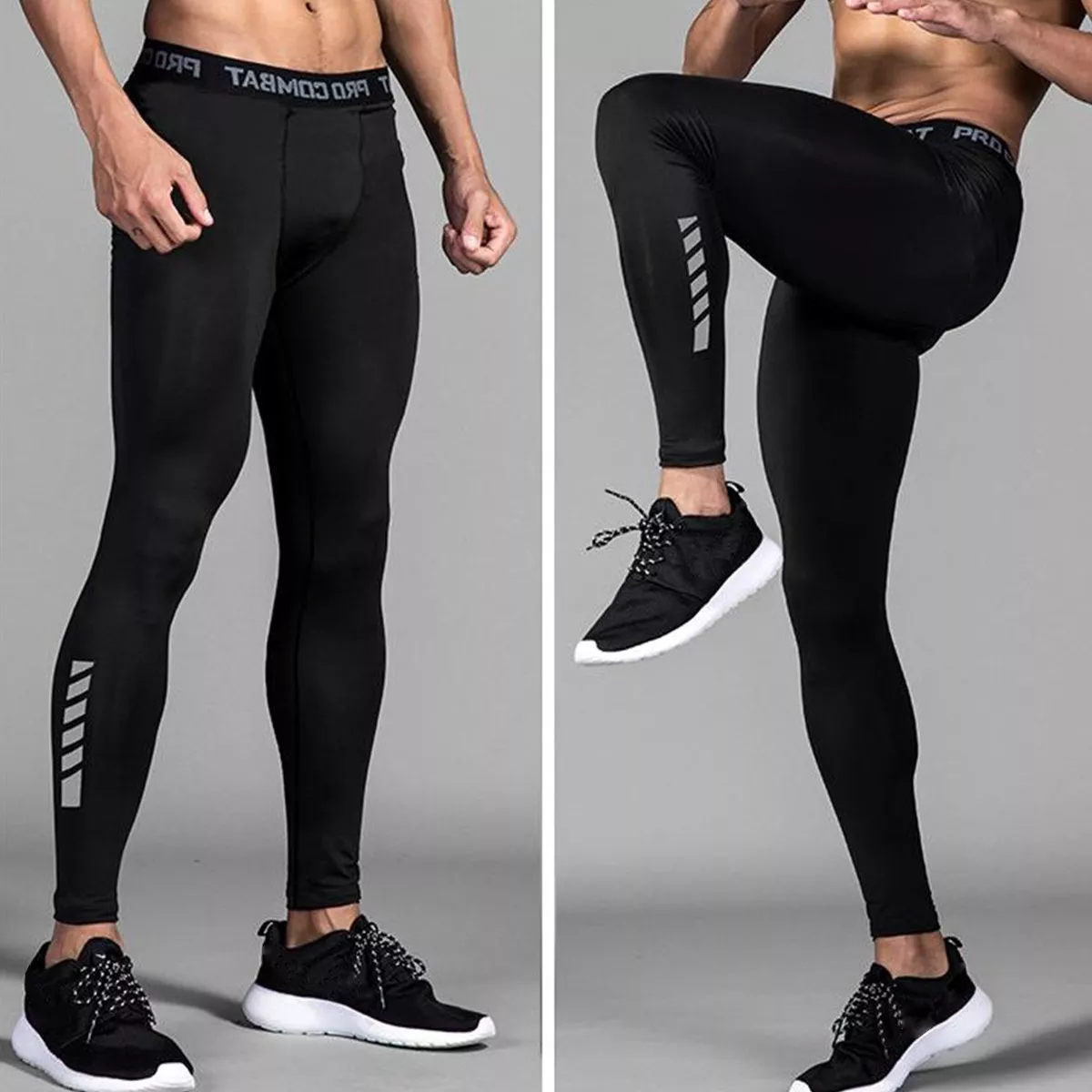 Kit Lycra Fitness Hombre Transpirable Mallas Correr Deportiva 3p Talla XL