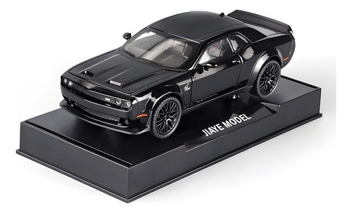 Coleccion Escala Coches Juguete Srt Luz Y Sonido Base 1:32 Color Negro Portatil