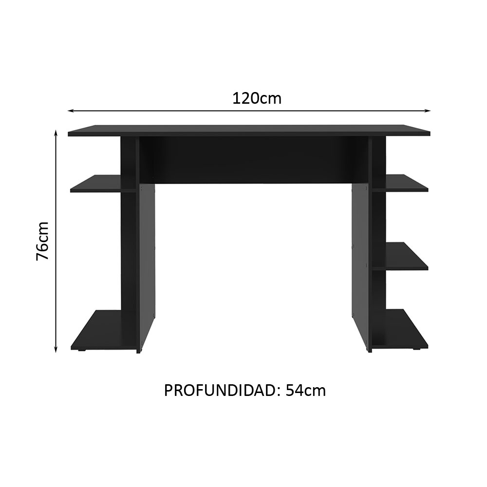 Mesa Gamer Escritorio Para Computador Madesa 9424 NN