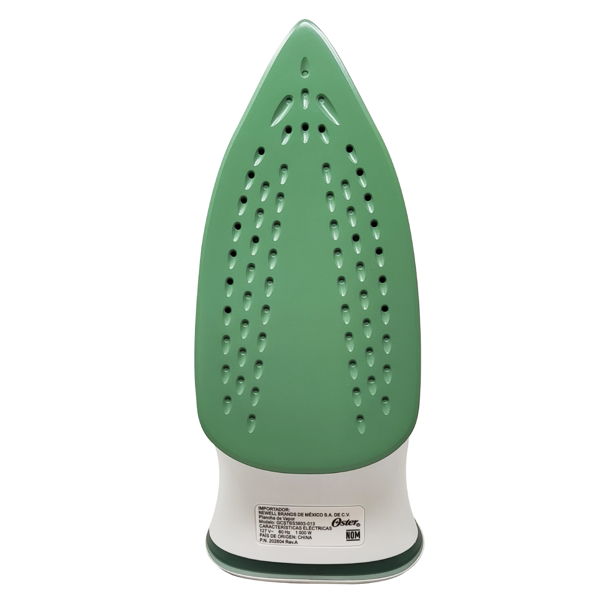 Plancha De Vapor Antiadherente Verde Oster Gcstbs3803