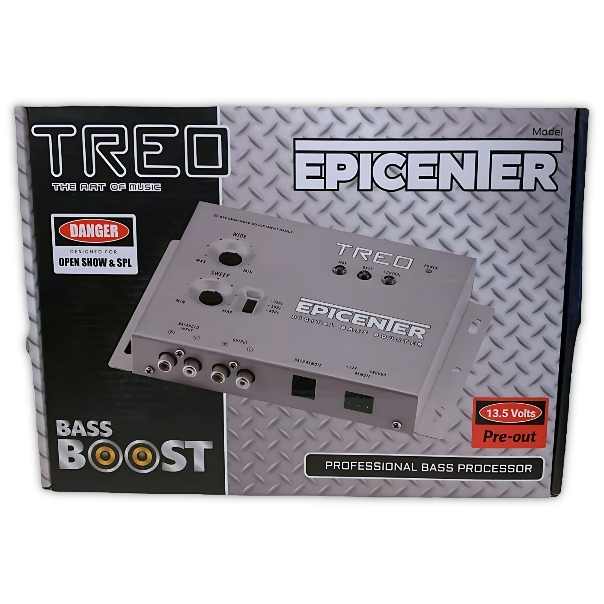 Epicentro Restaurador de Bajos Treo EPICENTER Entrada 15V Salida 13.5V