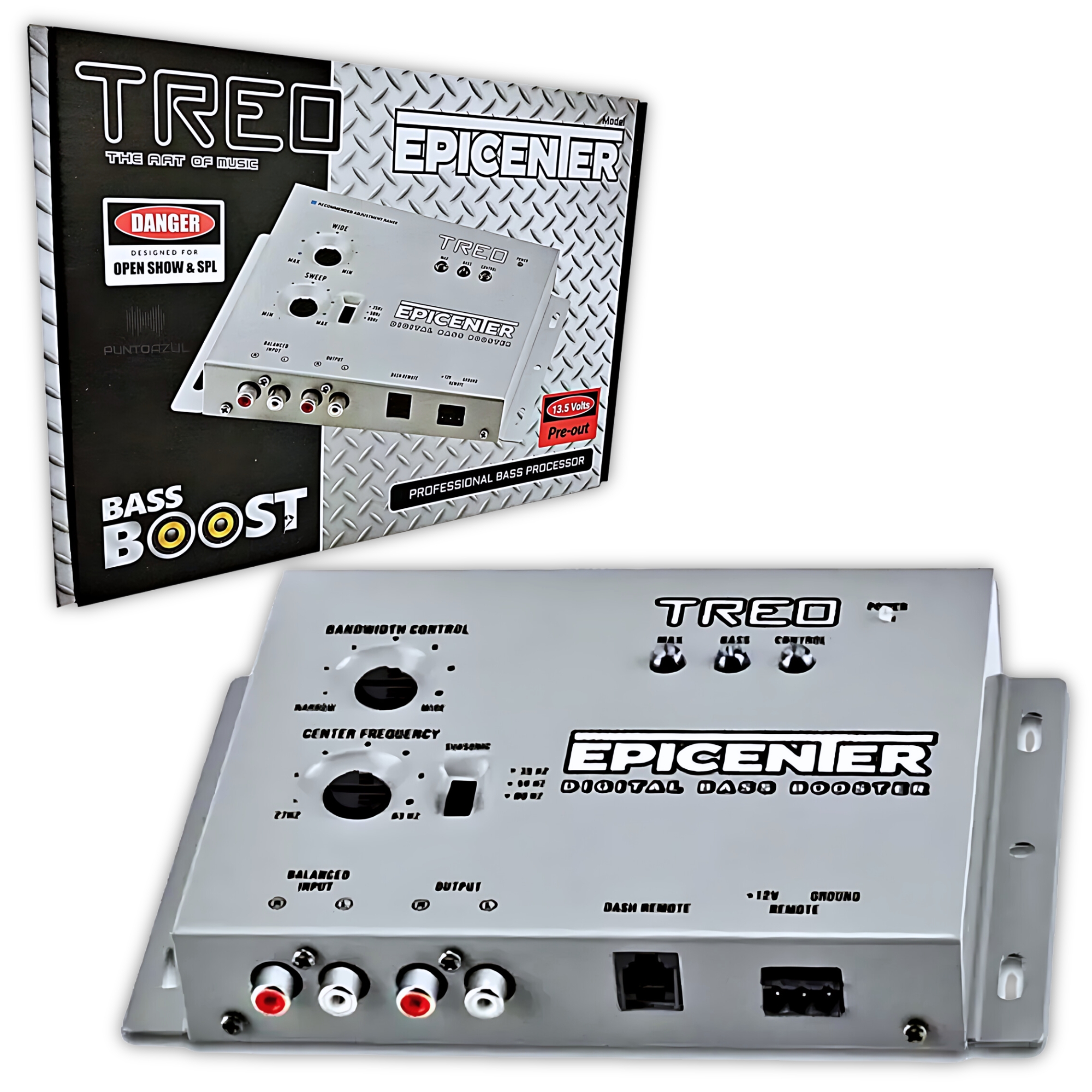 Epicentro Restaurador de Bajos Treo EPICENTER Entrada 15V Salida 13.5V