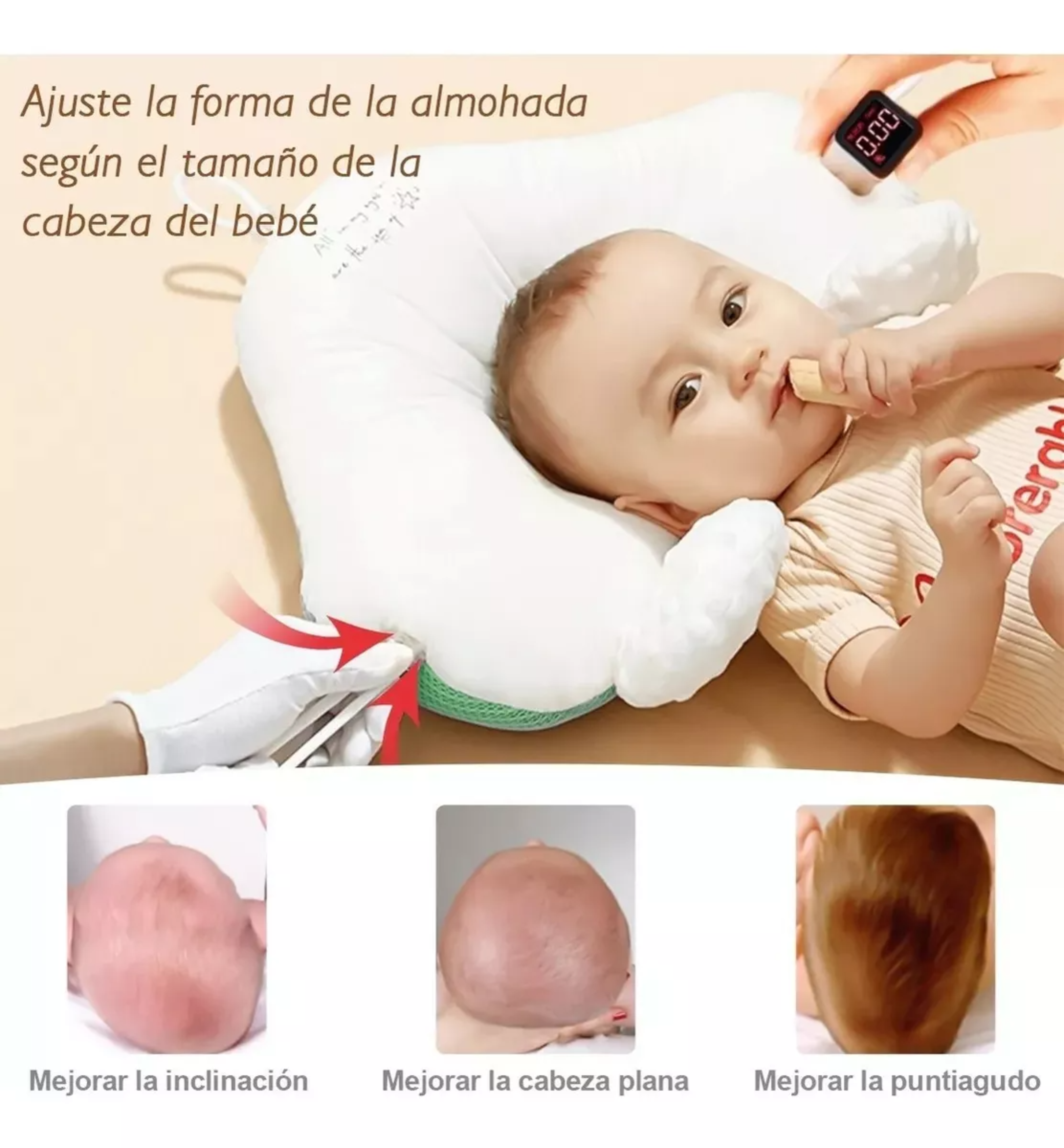 Colchon Antireflujo Bebe Cojin Antireflujo Bebé Cuna Soporte