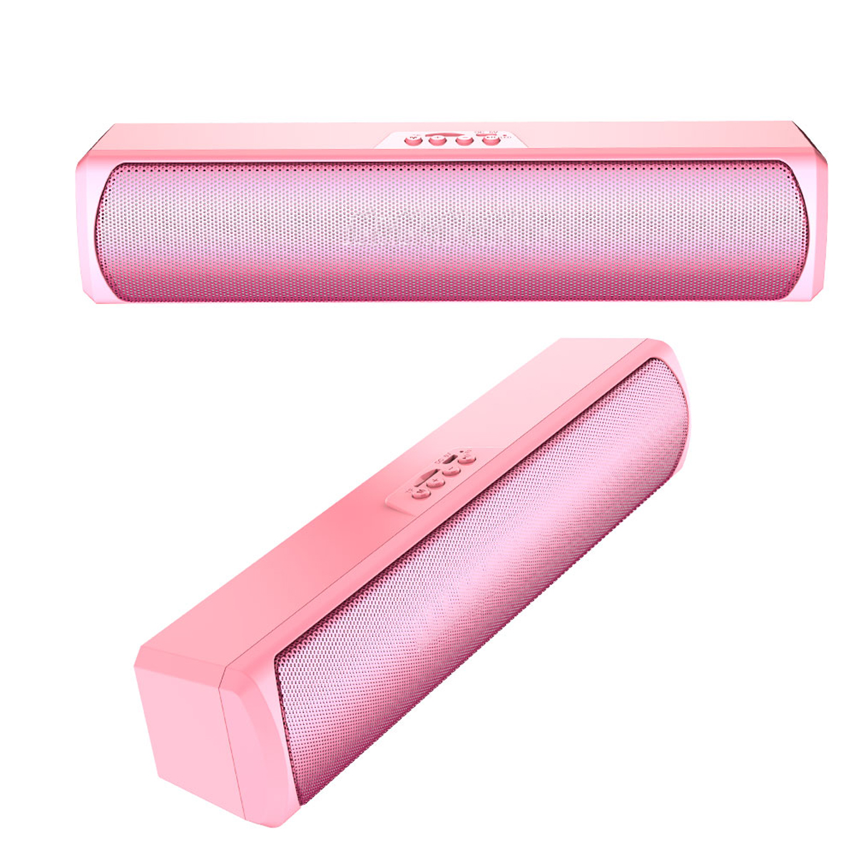 Barra Sonido Subwoofer Wireless Bluetooth Rgb Luz Para Pc/tv