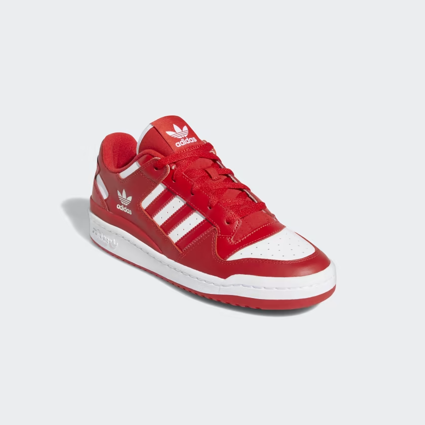 Tenis Adidas Fourm Low Rojo De Hombre 100% Original Y Nuevo 