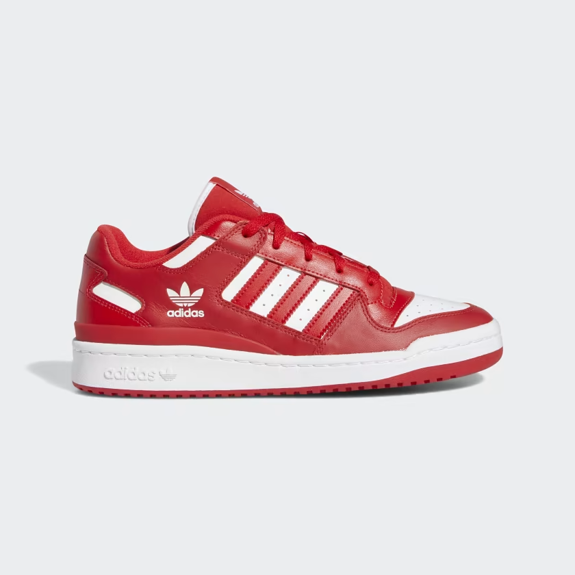 Tenis Adidas Fourm Low Rojo De Hombre 100% Original Y Nuevo 