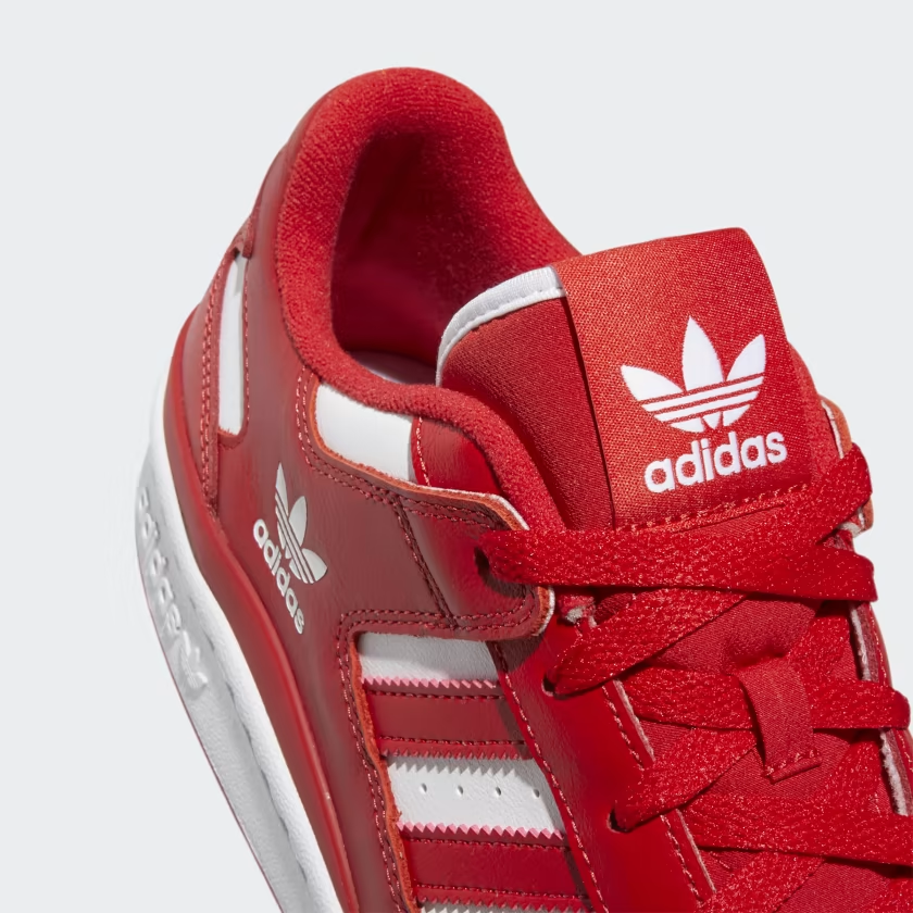 Tenis Adidas Fourm Low Rojo De Hombre 100 Original Y Nuevo