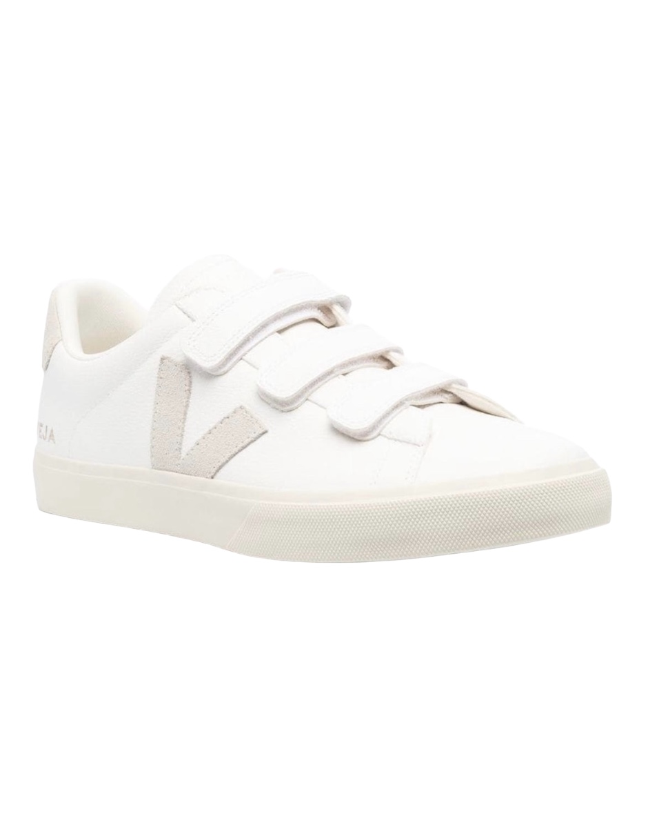 Tenis VEJA de campo para mujer logo gris talla 25