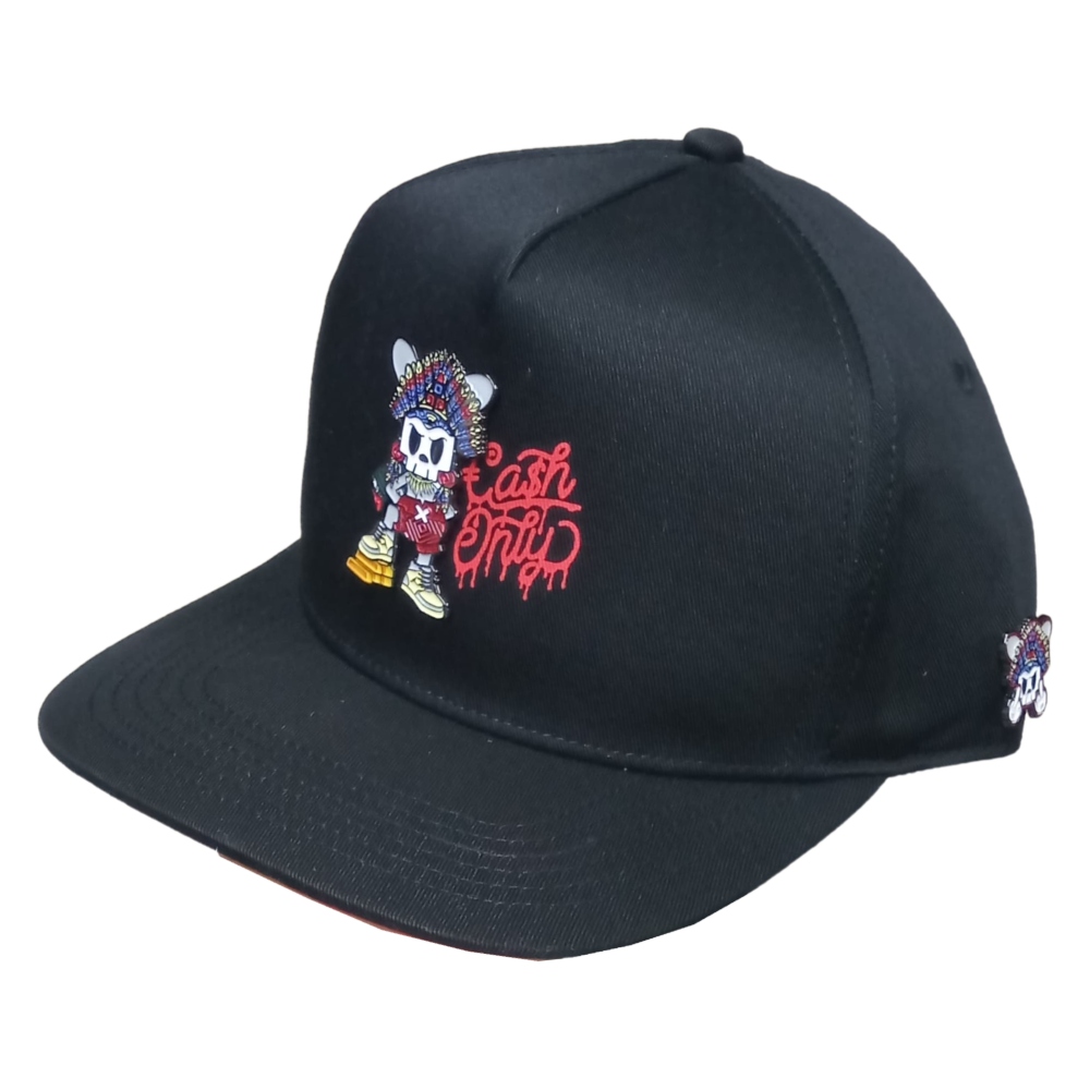 Gorra Cash Only Rabbit Meets Apache Negro RAPAM-001  