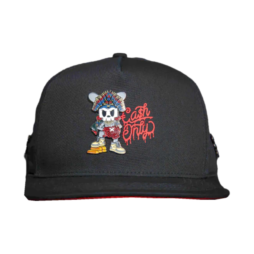 Gorra Cash Only Rabbit Meets Apache Negro RAPAM-001  