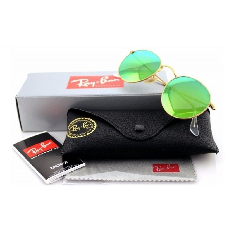 Lentes de sol Ray-Ban Rb3447 P 112/p9 Round Metal