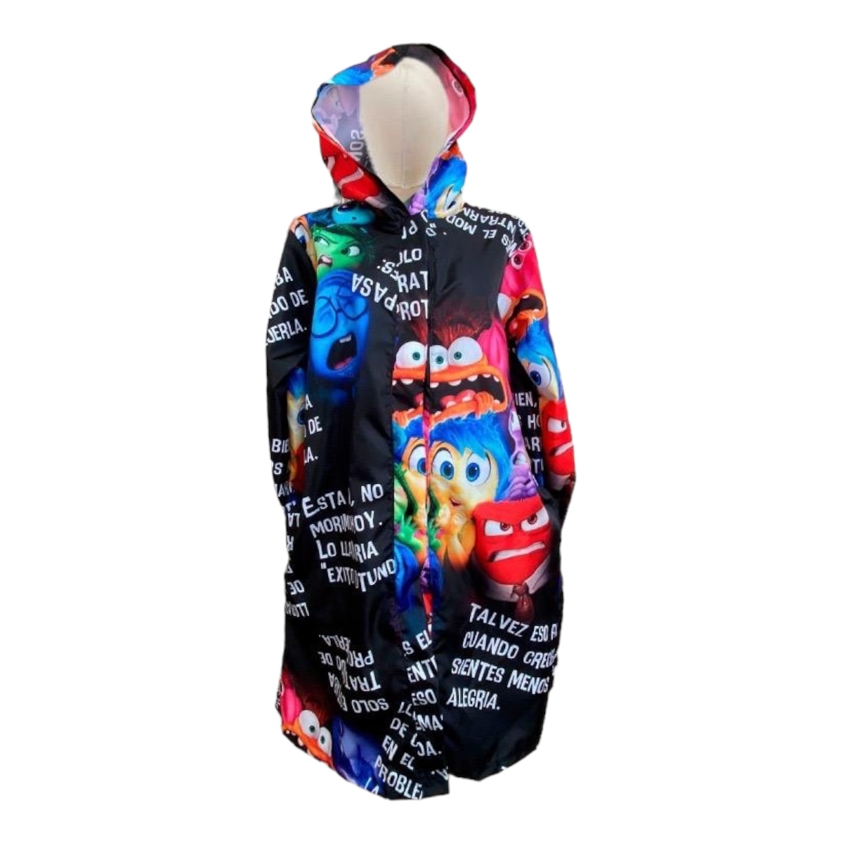 Chamarra Impermeable Para Lluvia Diseño Dibujos animados