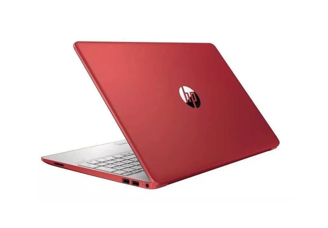 Laptop Hp Modelo: 15-dw1081wm, Pantalla 15.6 Pulgadas Hd Led Procesador Intel Pentium Gold 6405U 4 Gb Ram, 500 Gb  Windows 10 Home Color Rojo