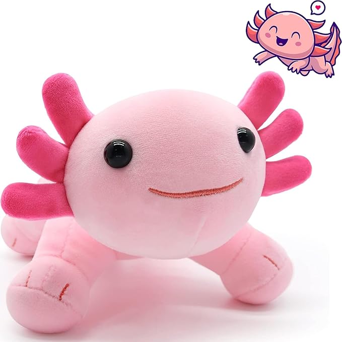 DKJBF Muñeca de Peluche Axolotl Kawaii