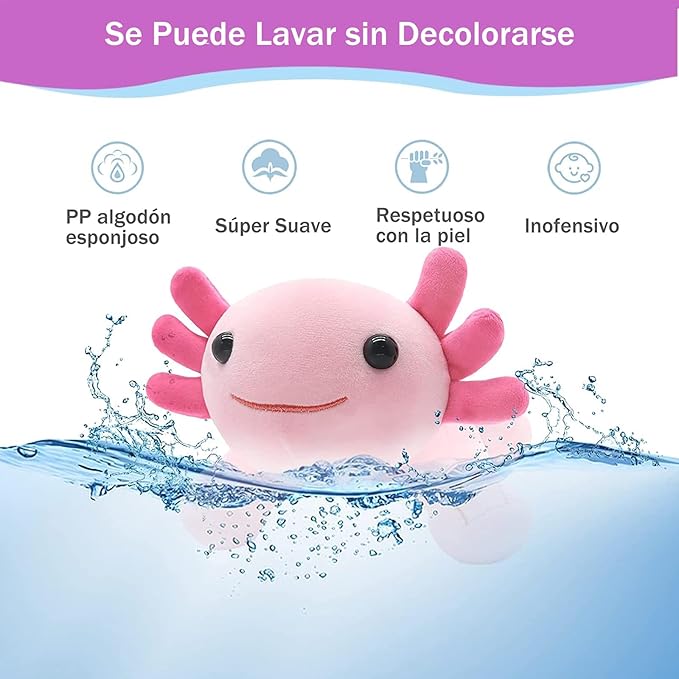 DKJBF Muñeca de Peluche Axolotl Kawaii