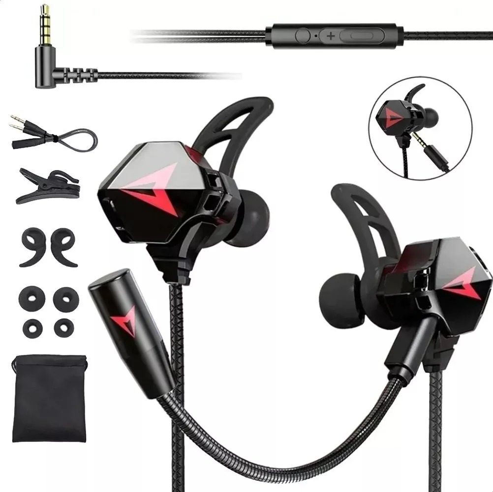 Gamer Audífonos Con Micrófono Alámbrico Para Pc 3.5 Jack