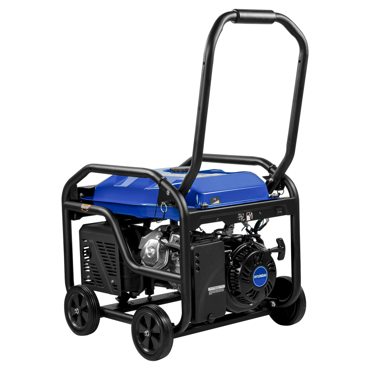 GENERADOR A GASOLINA PROFESIONAL HYUNDAI 7250W C/MOTOR 15 HP 110V/220V - HYE7250