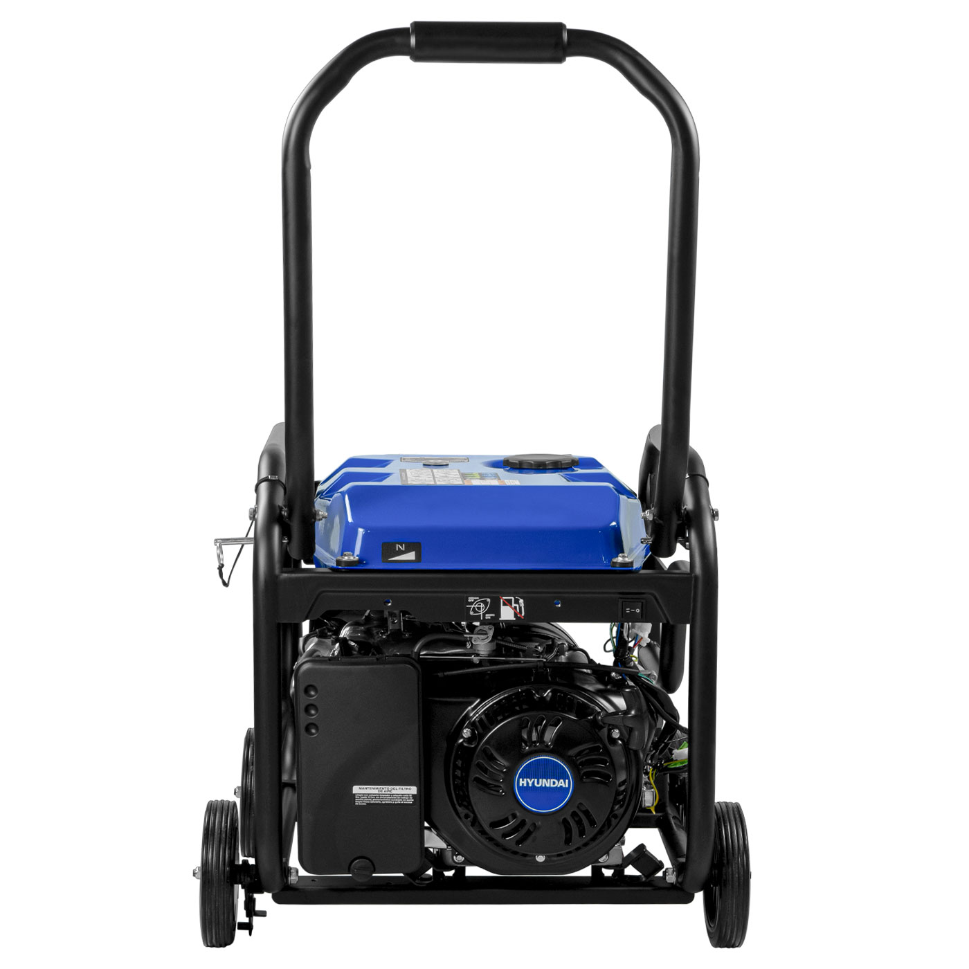 GENERADOR A GASOLINA PROFESIONAL HYUNDAI 7250W C/MOTOR 15 HP 110V/220V - HYE7250