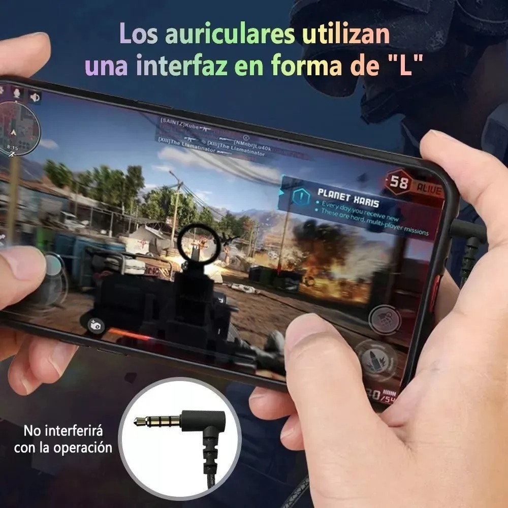 Gamer Audífonos Con Micrófono Alámbrico Para Pc 3.5 Jack