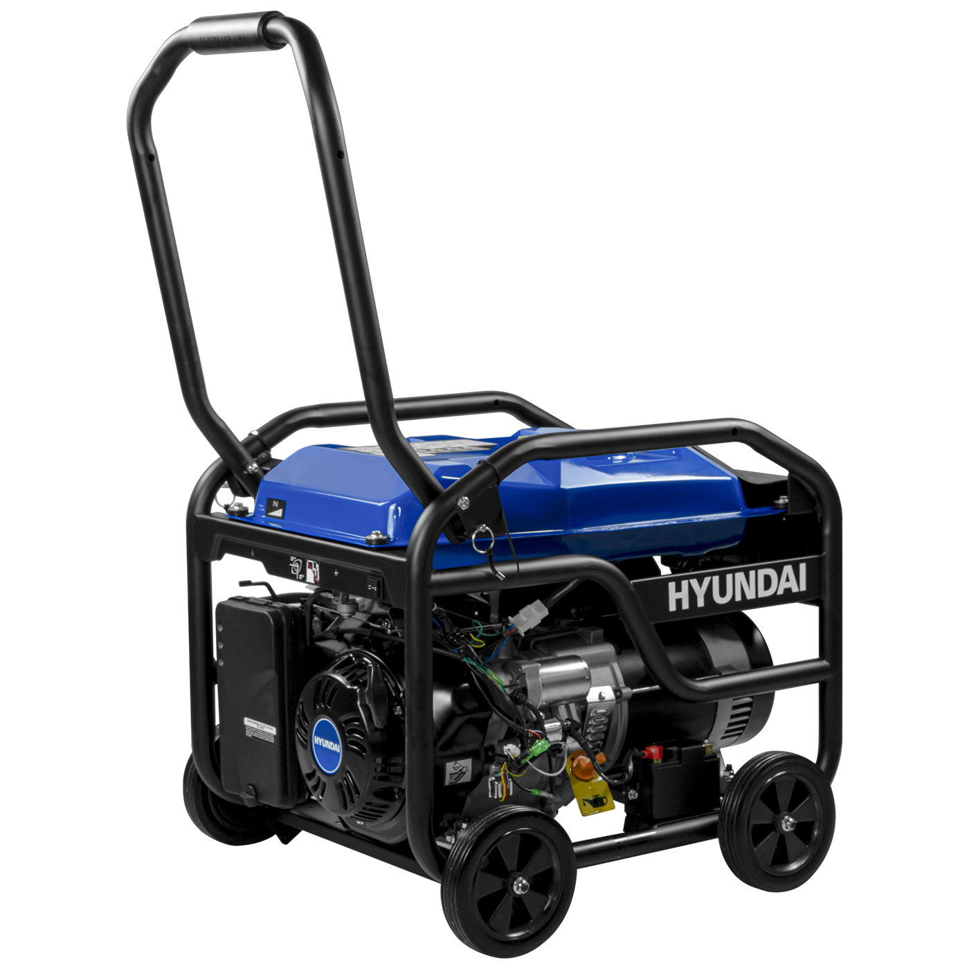 GENERADOR A GASOLINA PROFESIONAL HYUNDAI 7250W C/MOTOR 15 HP 110V/220V - HYE7250
