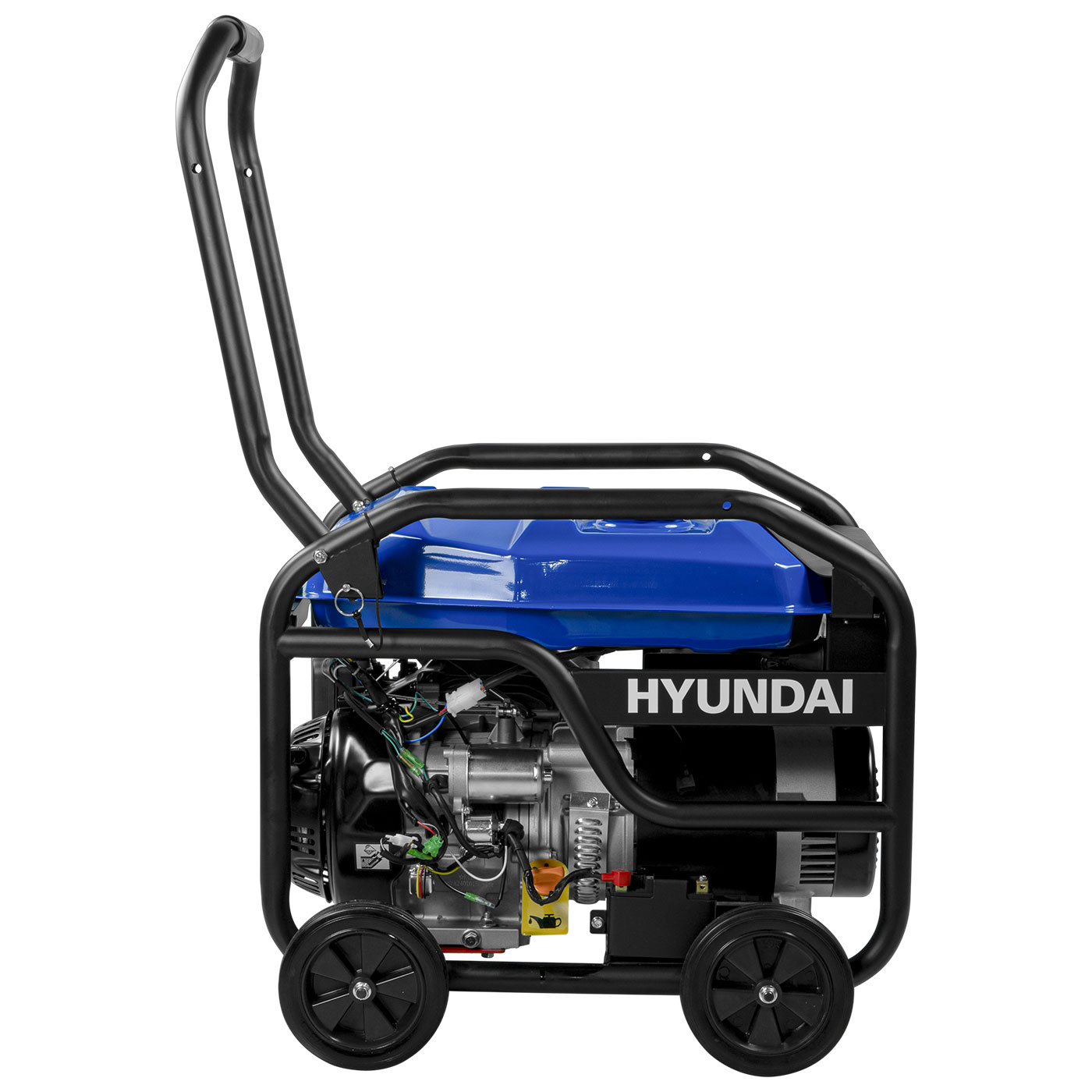 GENERADOR A GASOLINA PROFESIONAL HYUNDAI 7250W C/MOTOR 15 HP 110V/220V - HYE7250