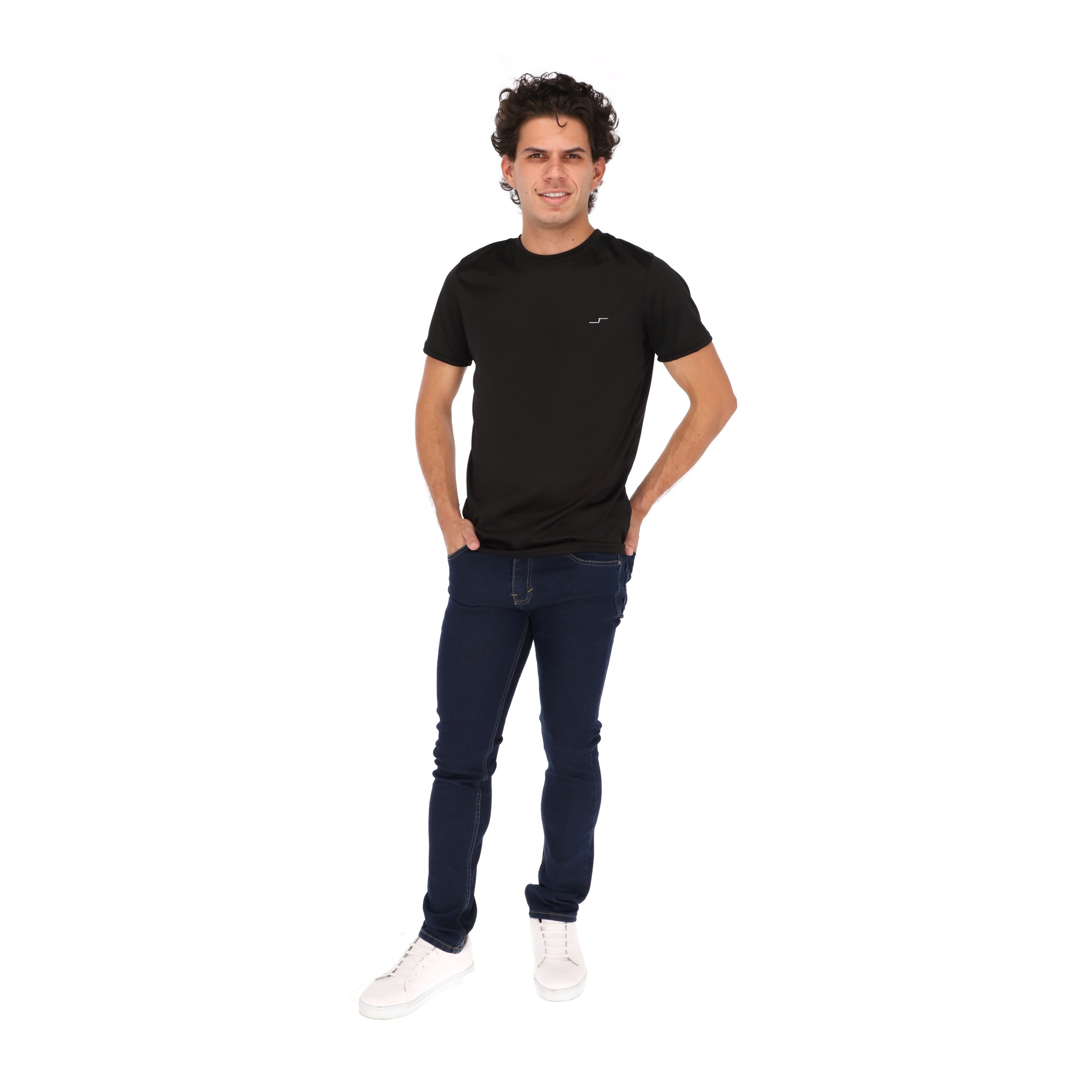 Skinny Jeans Pantalones De Mezclilla Para Hombre Color Azul Marino