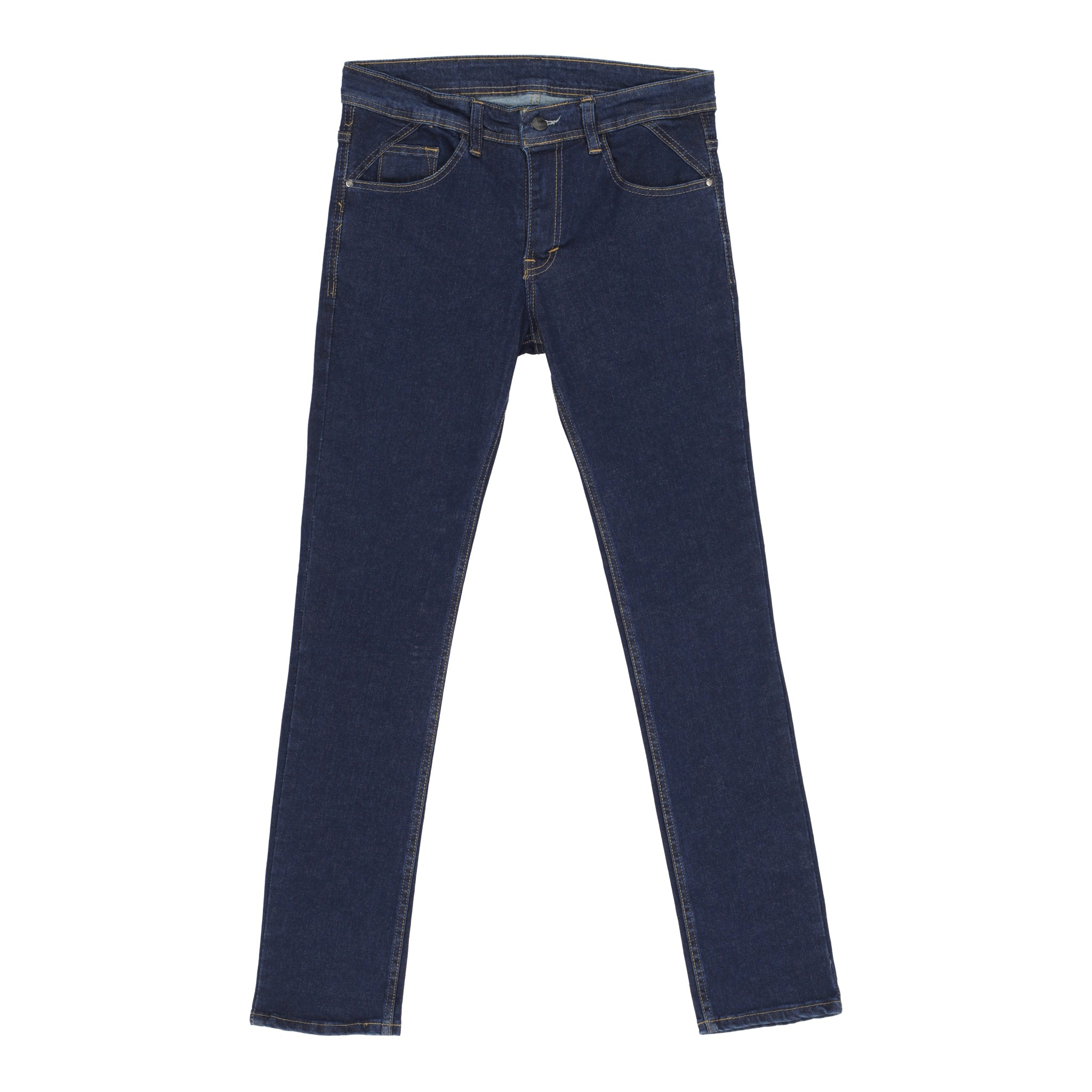 Skinny Jeans Pantalones De Mezclilla Para Hombre Color Azul Marino