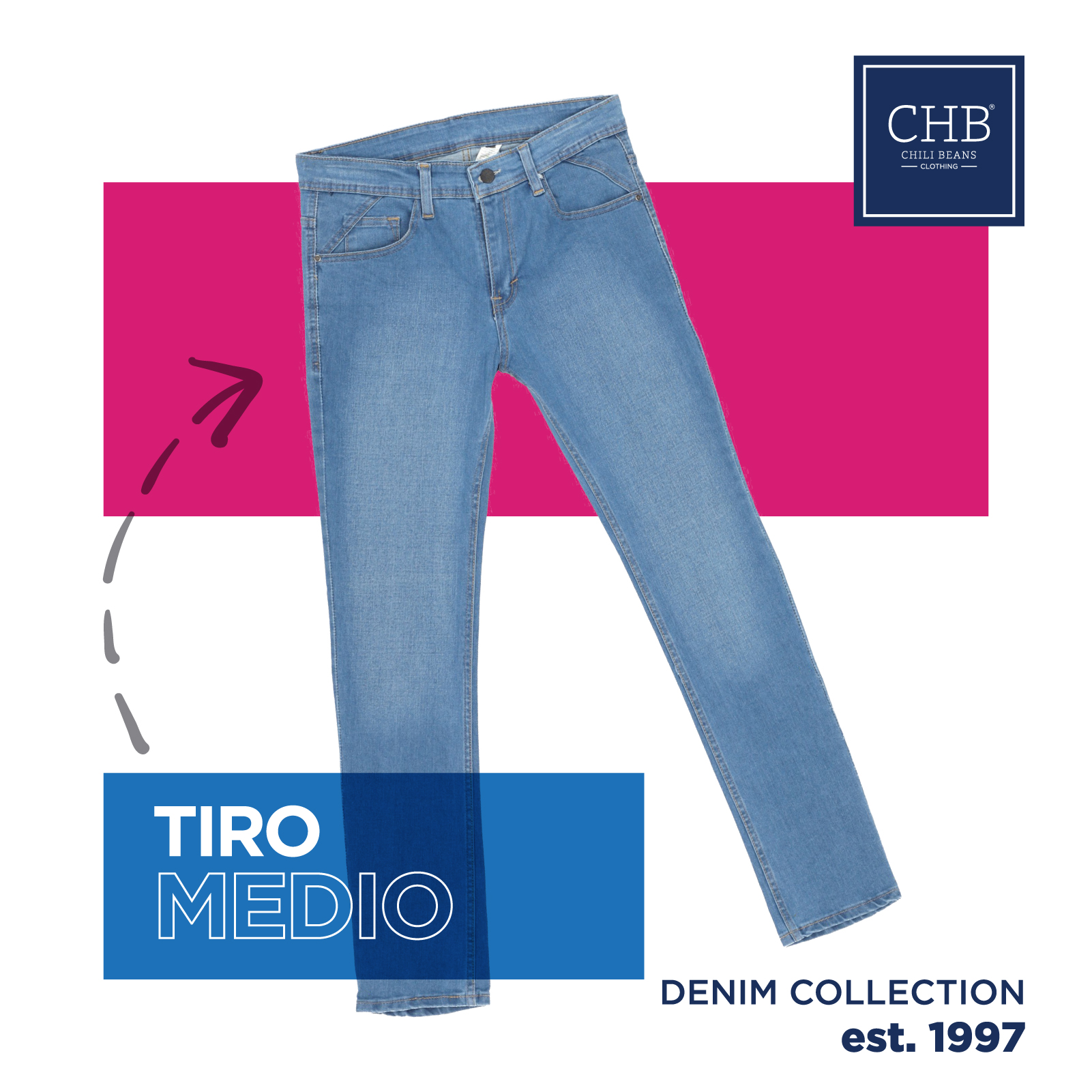 Skinny Jeans Pantalones De Mezclilla Para Hombre Color Azul Marino