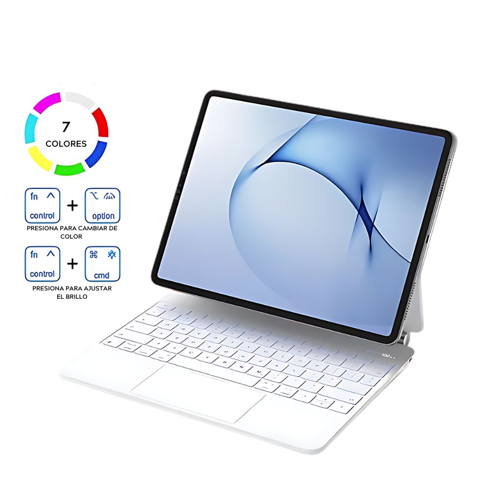 Teclado Magic Keyboard Gadgets&Fun Para iPad Pro 12.9 2018 - 2021