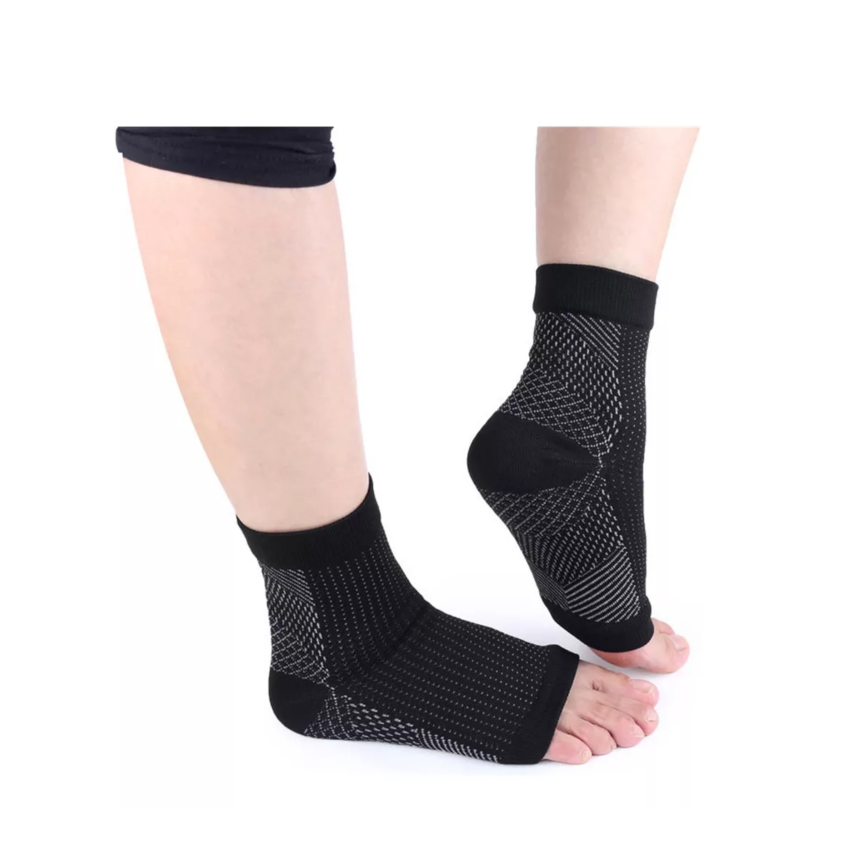 Set 3 Pares De Calcetines Para Neuropatía, Mangas De Compresión