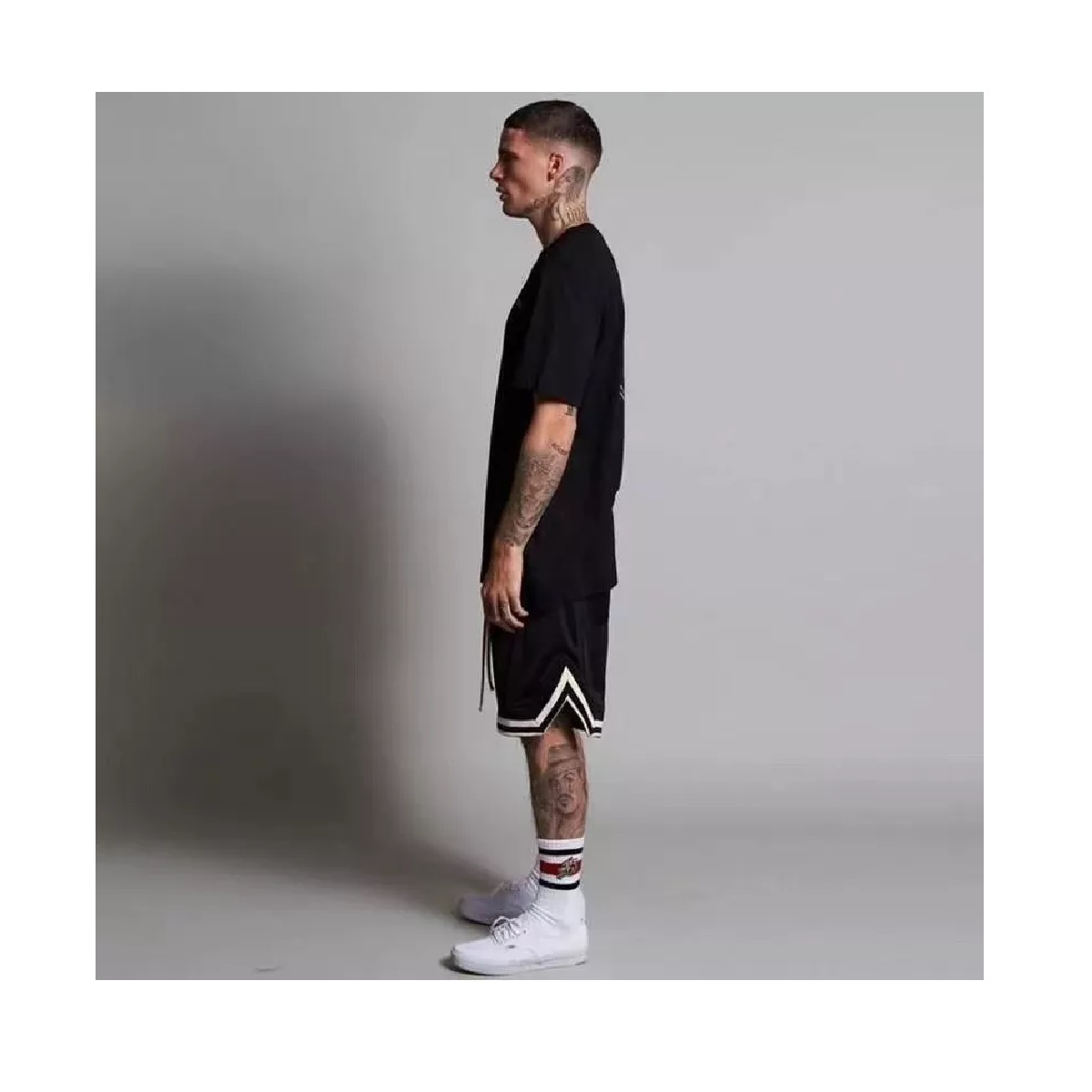 Short Pantalones De Baloncesto Hombre Transpirables Gym Talla XL