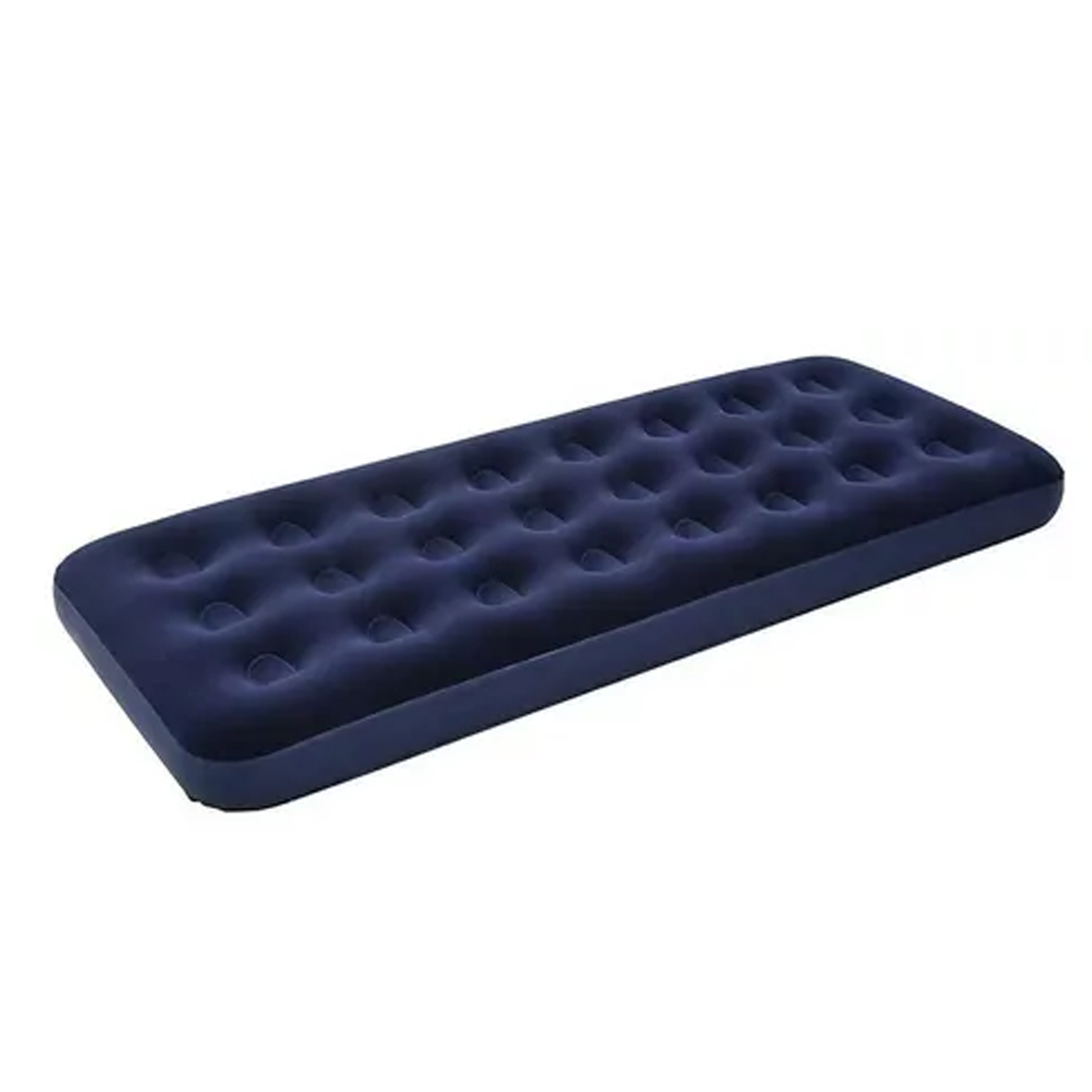 Colchon Cama Inflable Individual Camping Portatil Aire Azul Sport Team