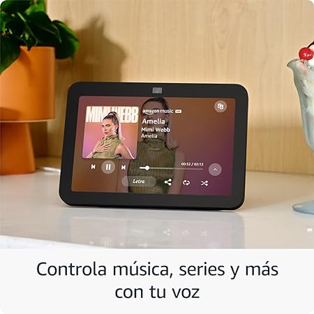 Amazon - Echo Show 8 (3rd Generation) 8-inch Smart Display with Alexa - Charcoal