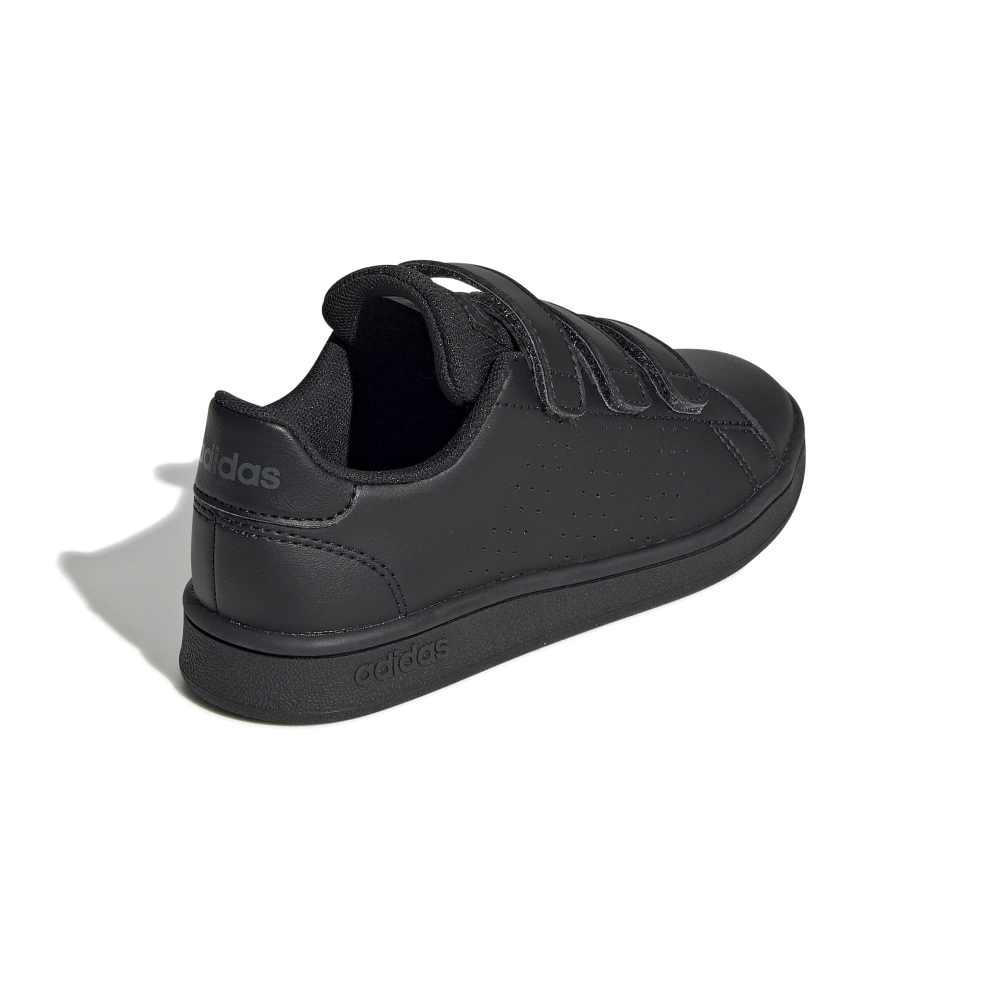 adidas Advantage Velcro Negro Tenis Deportivo Infantil