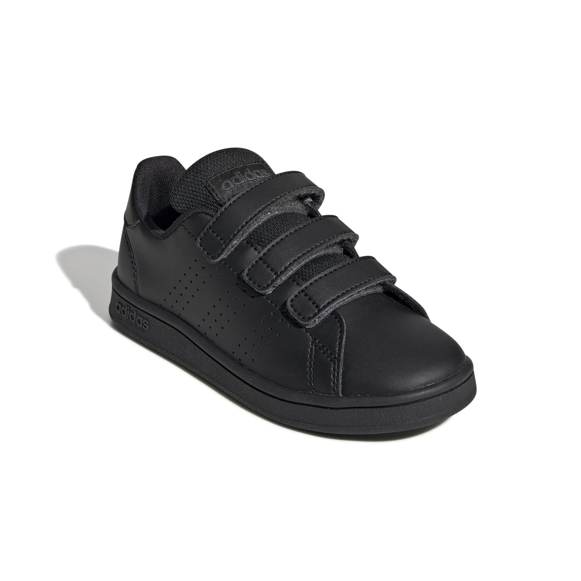 adidas Advantage Velcro Negro Tenis Deportivo Infantil