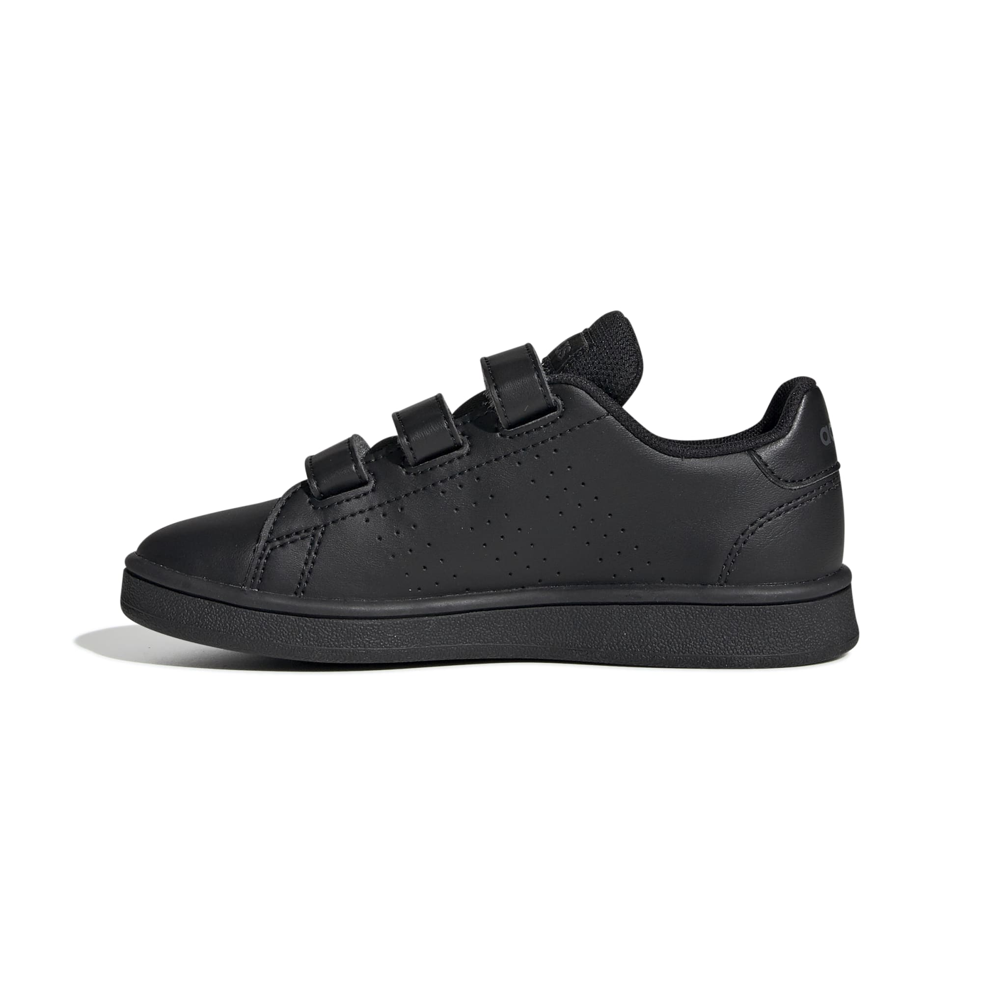 adidas Advantage Velcro Negro Tenis Deportivo Infantil