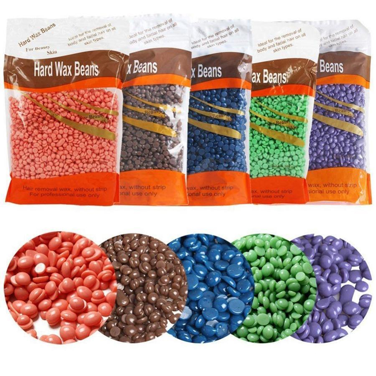 Cera Española 100g Granulada Perlas Depilador Varios Colores