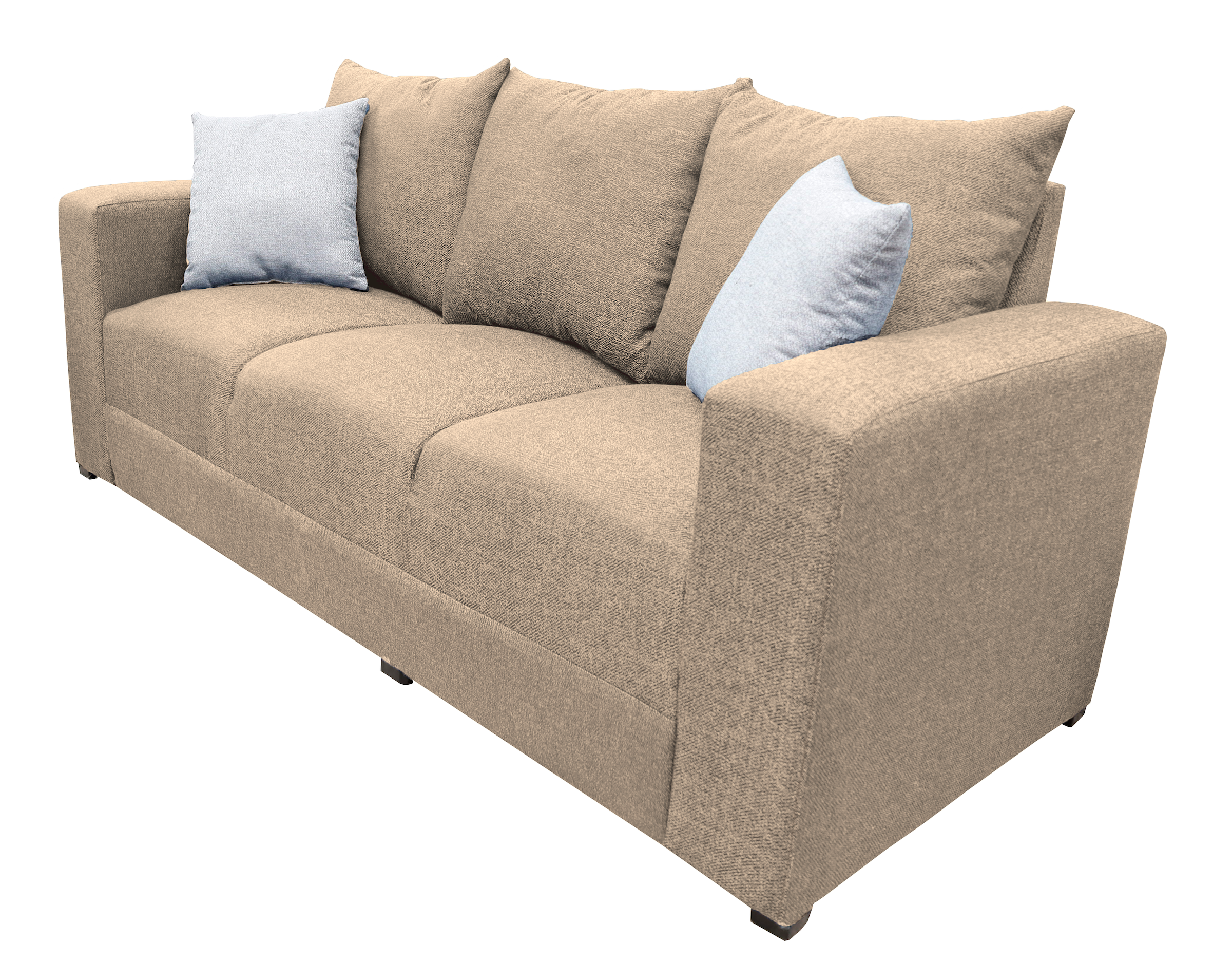 Sofa El Bazar Store Miami Lino Beige 3 plazas, Modular, Moderno, Sala