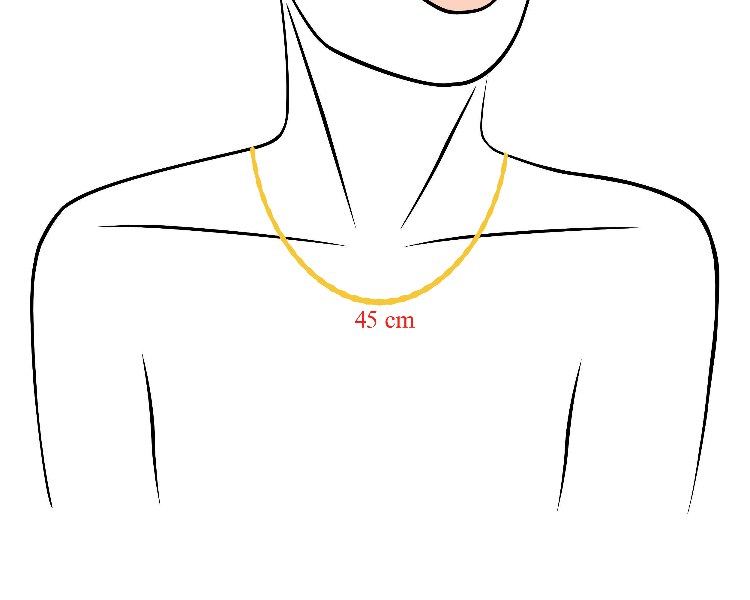 Collar Gargantilla Oro 10K Horoz Mini Infinito 40cm Si98