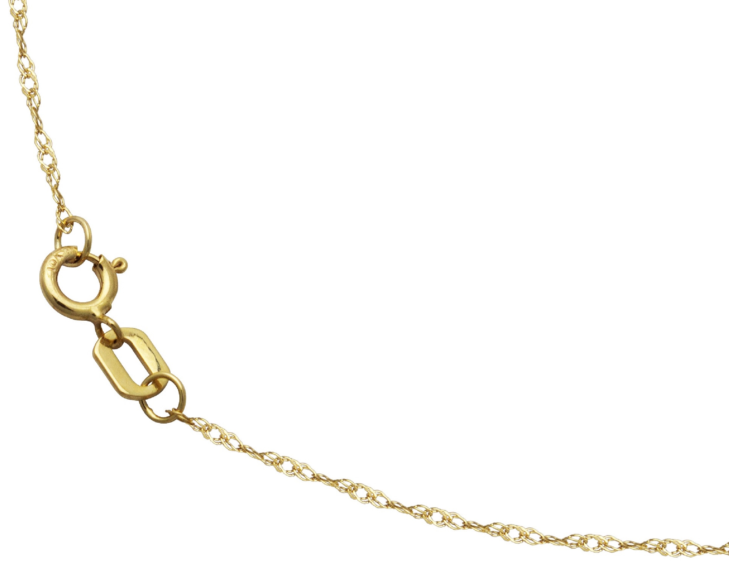 Collar Gargantilla Oro 10K Horoz Mini Infinito 40cm Si98