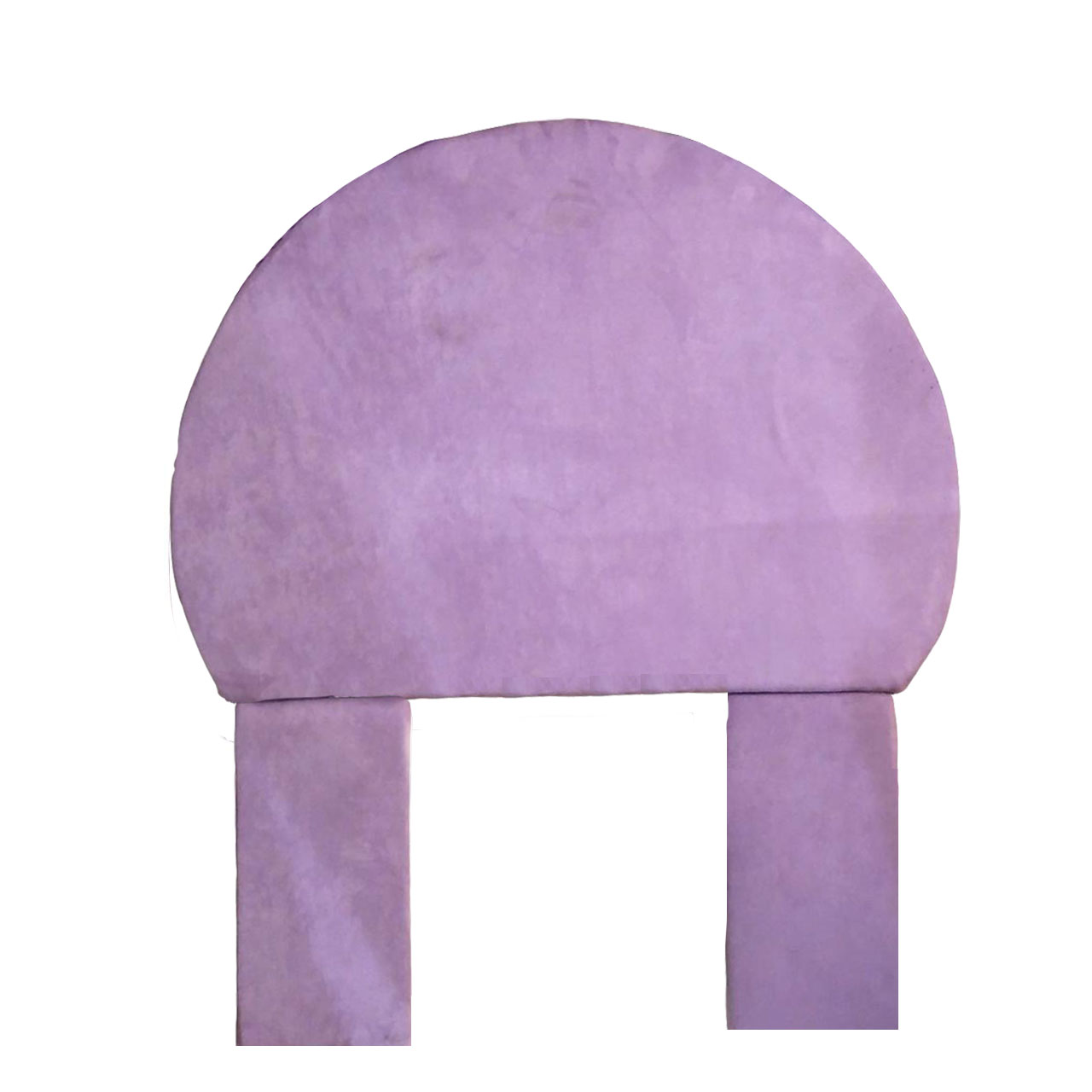 Cabecera para Cama Individual 190x90 Lila Suave con patas