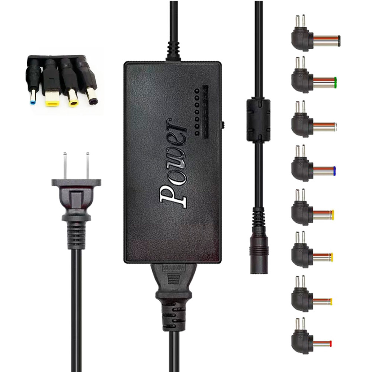 Cargador Universal De Laptops 12 Conectores 1224v 96w