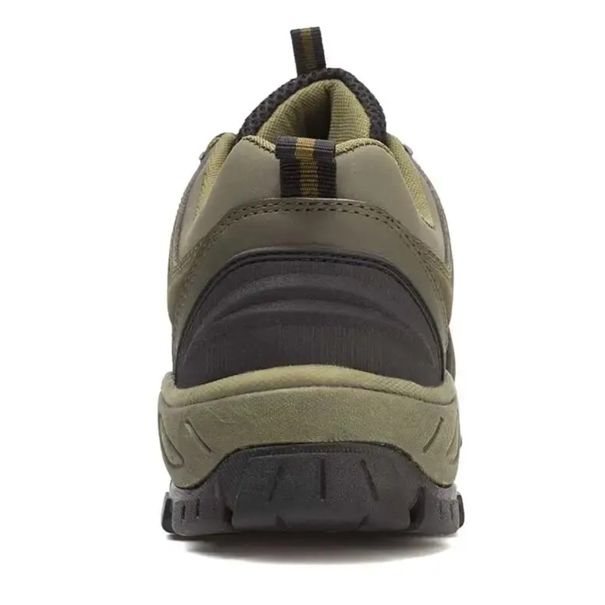 Zapatos senderismo verde deporte clásico hombre zapatillas cordones correr aire libre camping